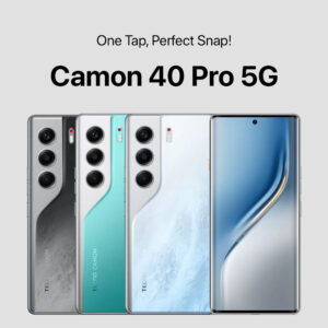 5% PRE-ORDER TECNO CAMON 40 PRO 5G 8/256GB