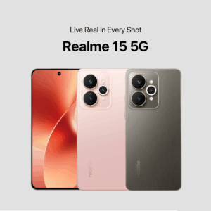 5% PRE-ORDER REALME 15 5G 12GB/256GB