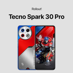 3% PRE-ORDER Tecno Spark 30 Pro Transformer Edition