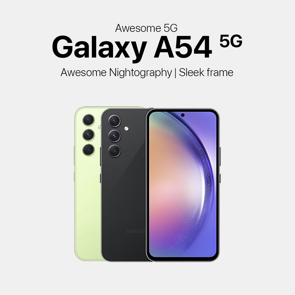 5.0% PRE-ORDER Samsung Galaxy A54 5G 8GB RAM - 128GB ROM