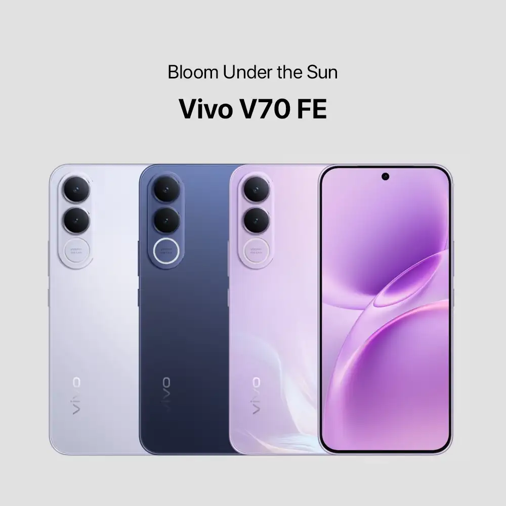 5.0% PRE-ORDER VIVO V70 FE 8GB/256GB